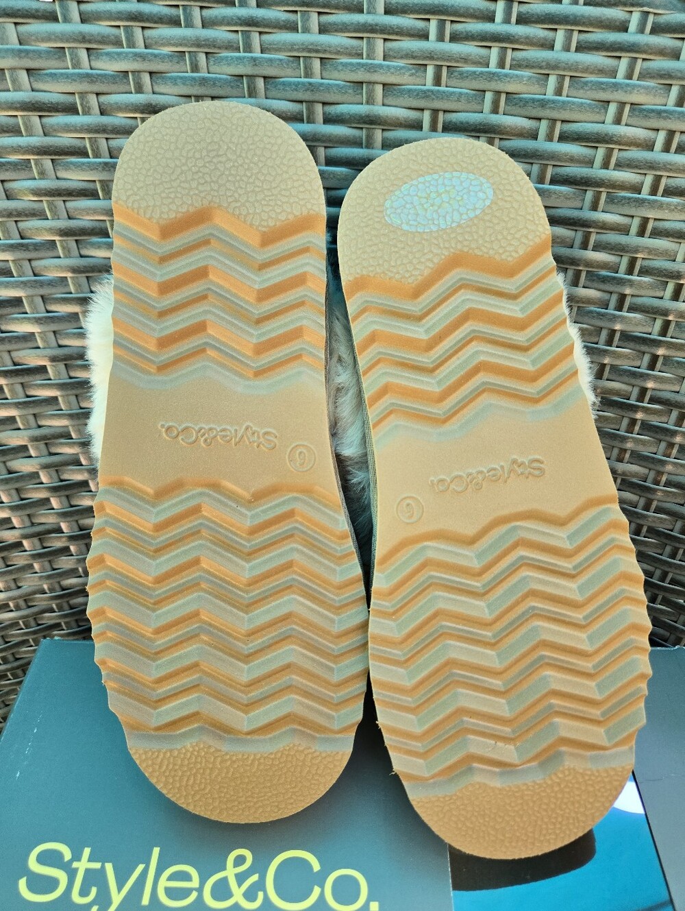 Style & Co Rosiee Womens Slippers. Size 6 NWT - Picture 6 of 8